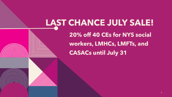 Last Chance July Sale Banner website